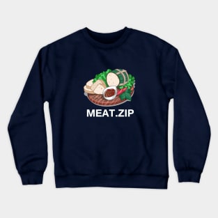 Meat.zip Crewneck Sweatshirt